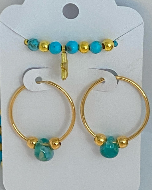 Ensembles de bracelets et de boucles d'oreilles