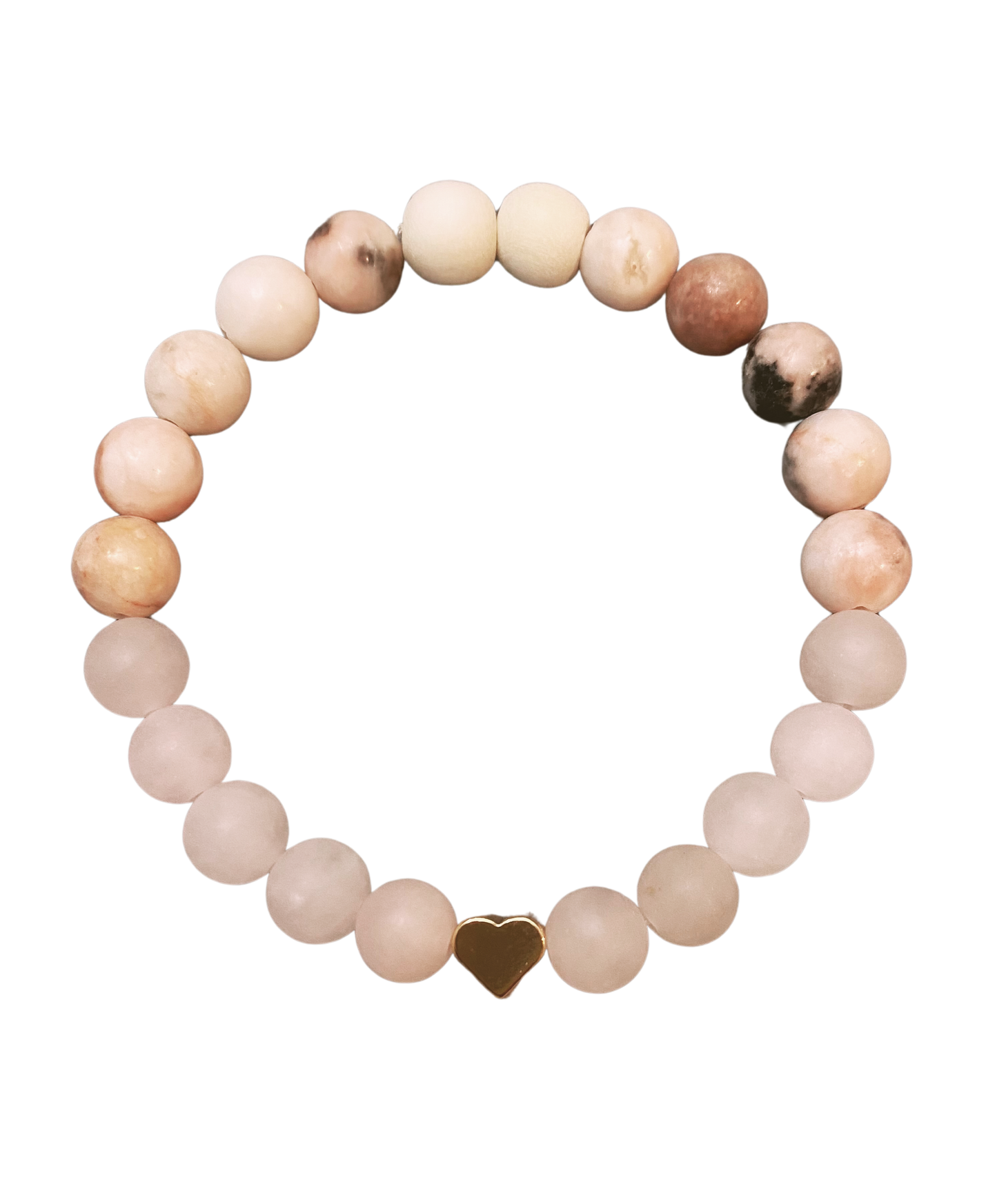 Bracelet Petits Coeurs Rose