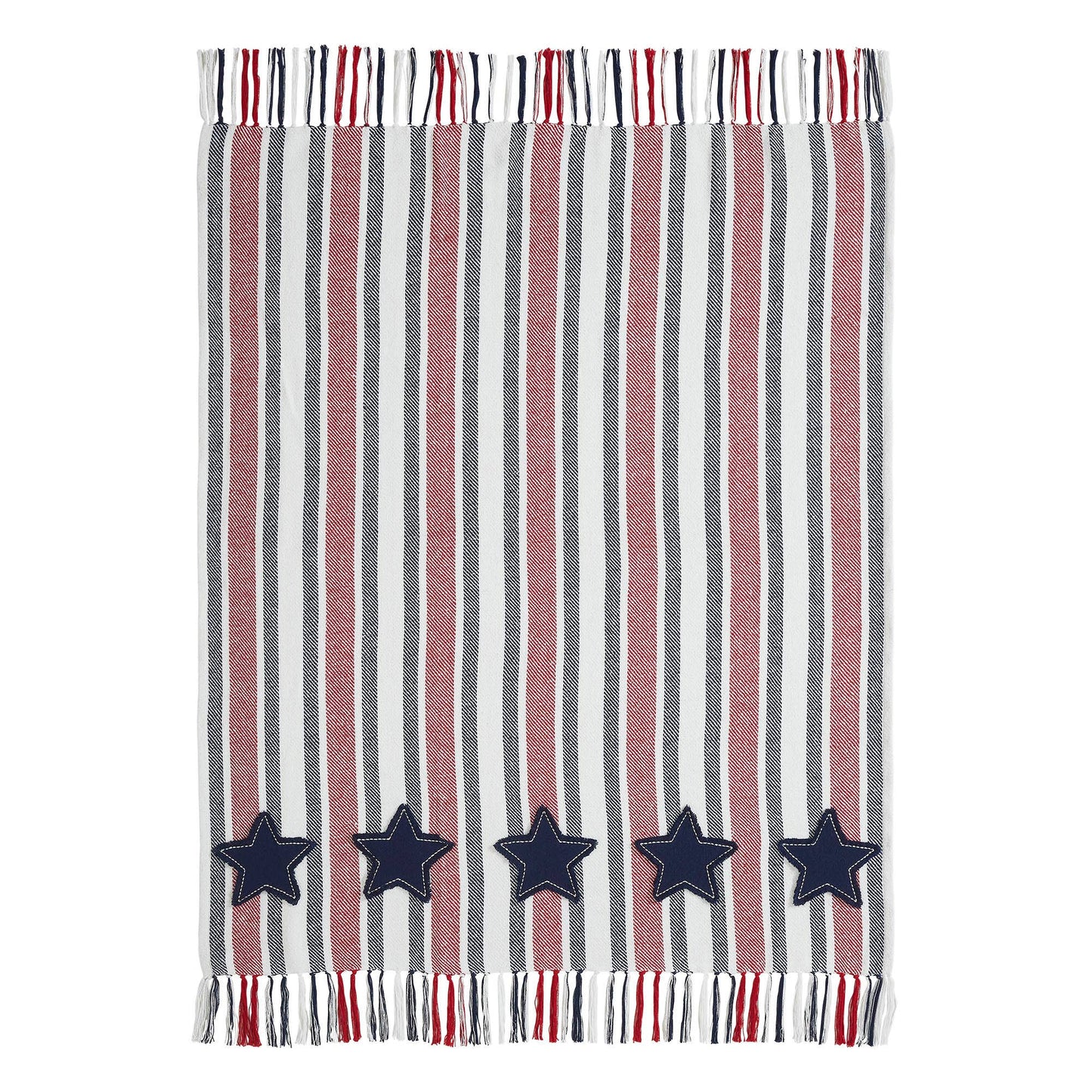 The Americana Collection Hatteras Stars Woven Throw