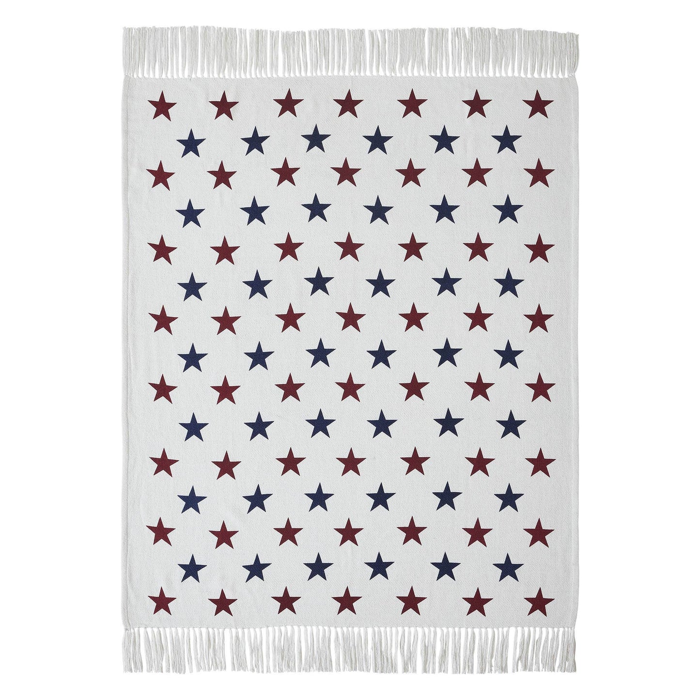 The Americana Collection Celebration Stars Woven Throw