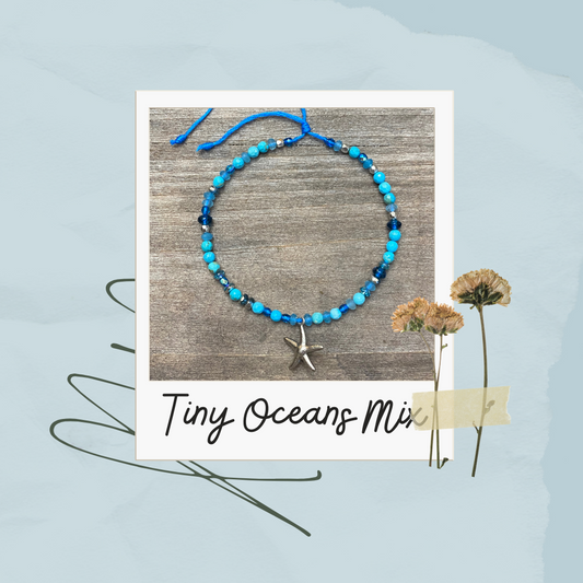 Tiny Oceans Blue Mix Bracelet