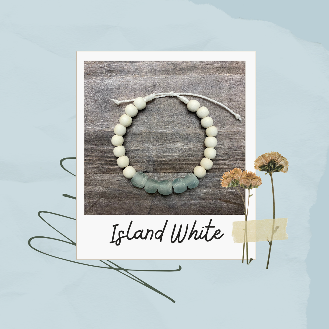 Bracelet blanc des îles