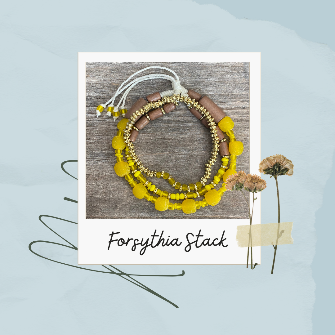 Bracelet Forsythia empilable