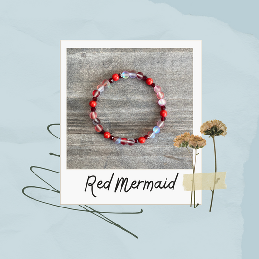 Red Mermaid Bracelet