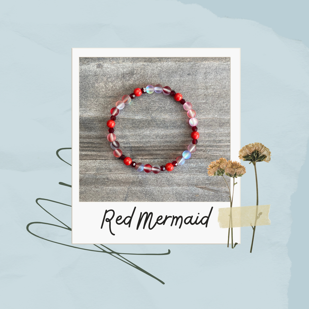 Bracelet Sirène Rouge