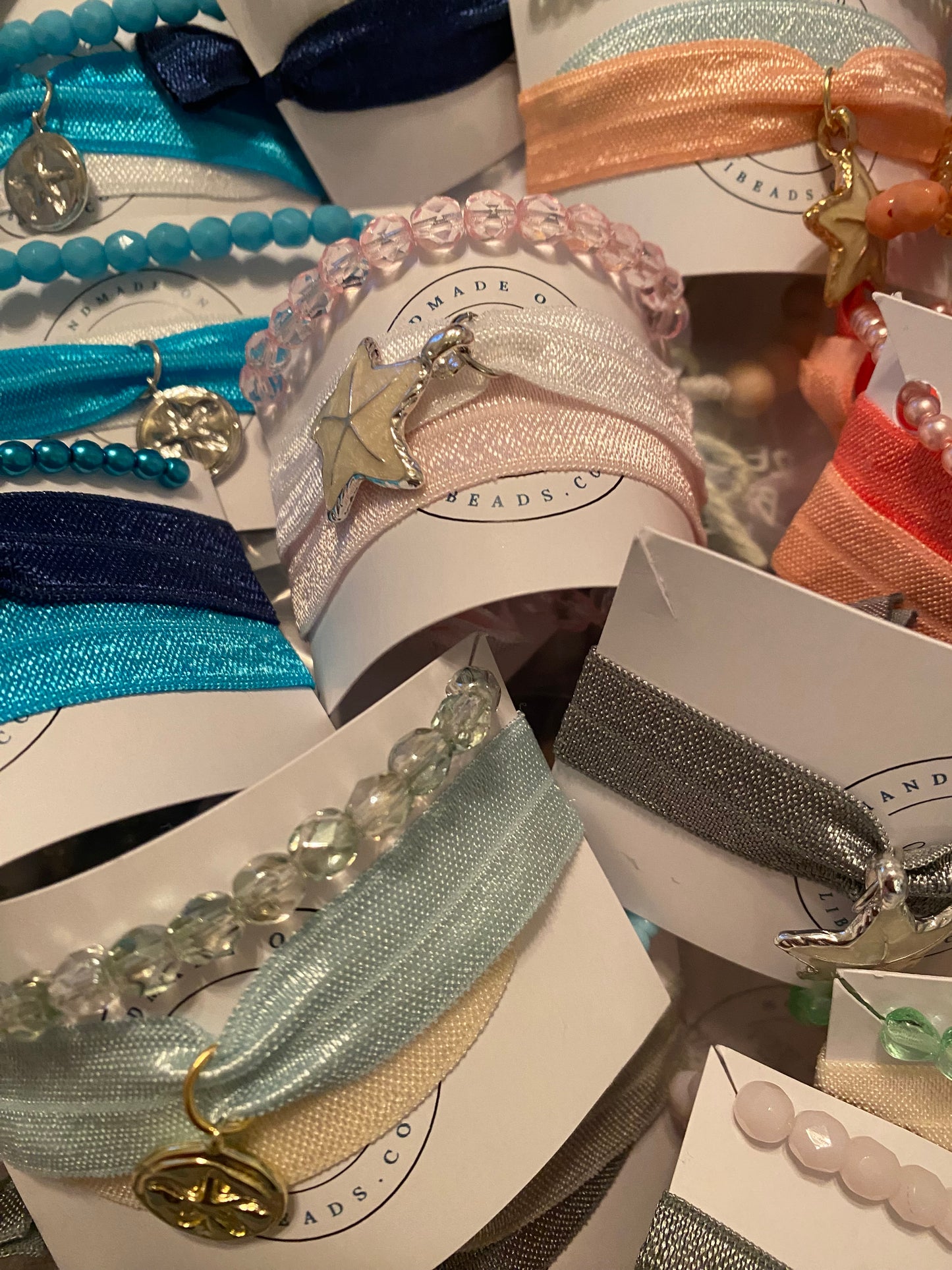 Conjunto de cinta para el pelo y pulsera