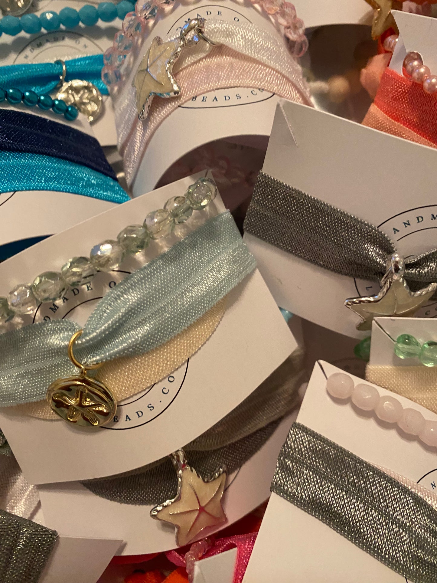 Conjunto de cinta para el pelo y pulsera