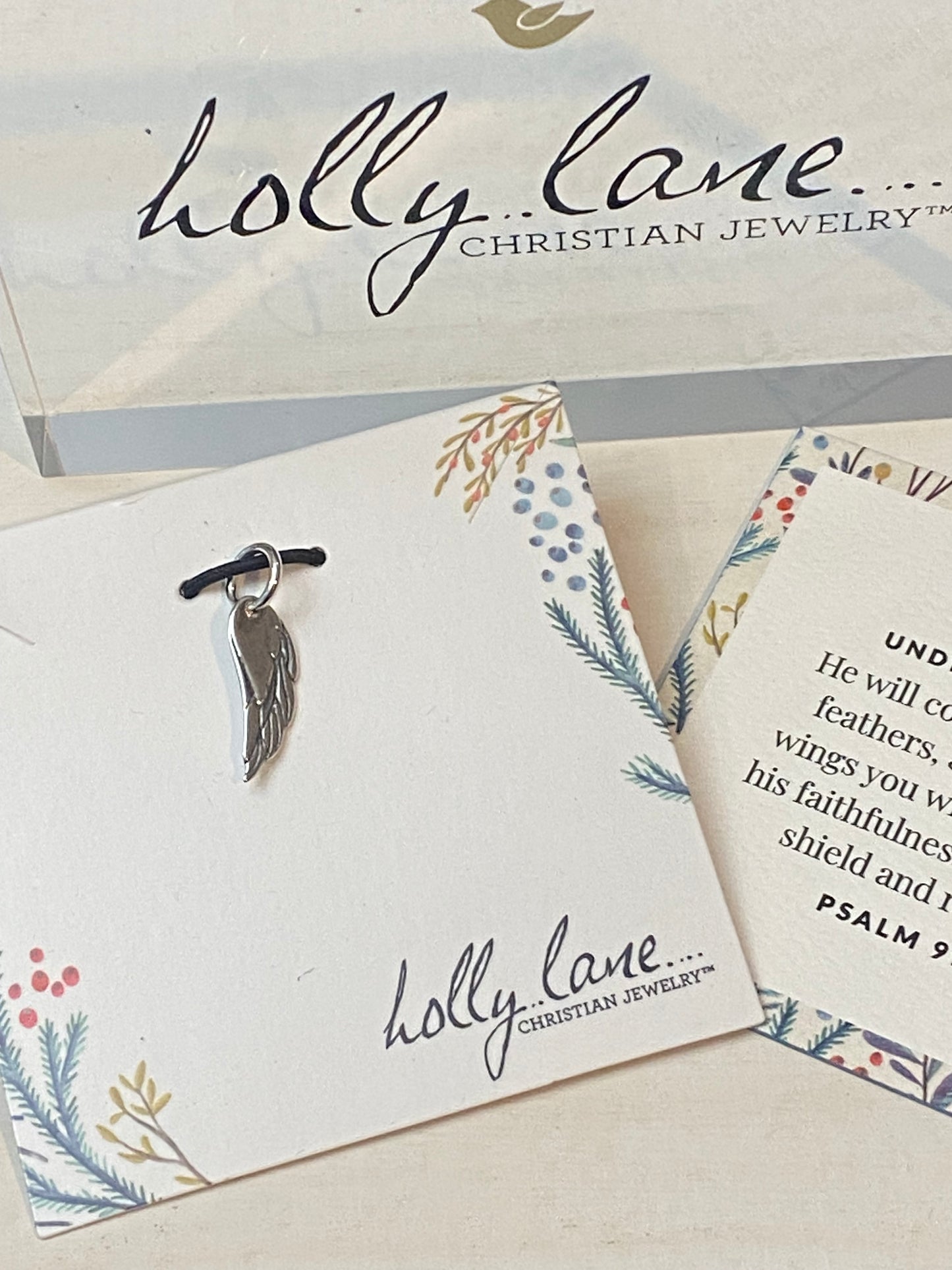 Holly Lane Sterling Silver Little Wing Charm