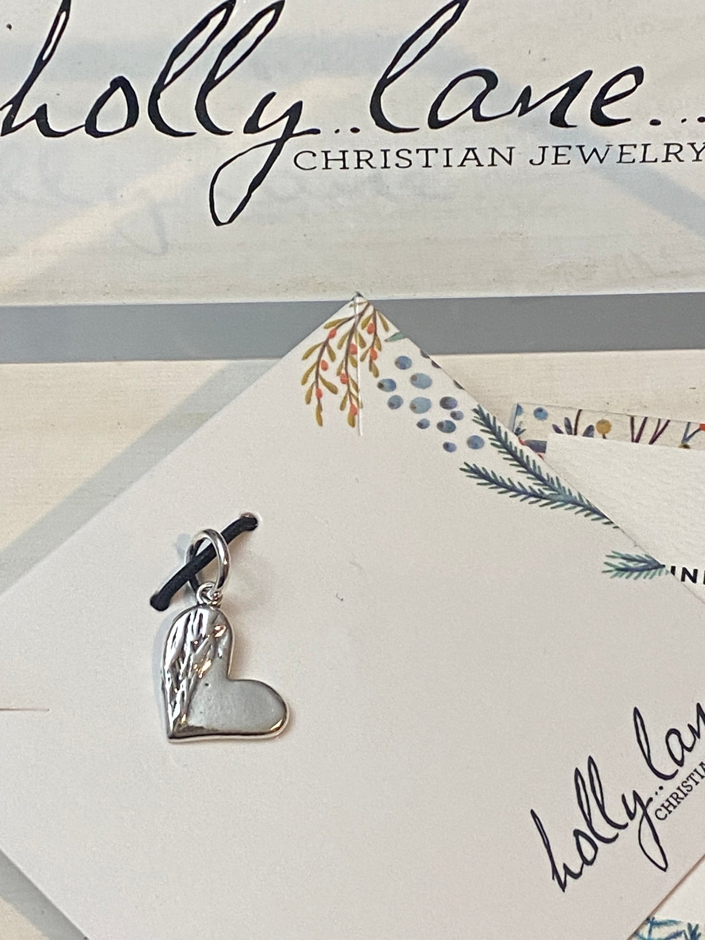 Holly Lane Under His Wings Sterling Silver Charm