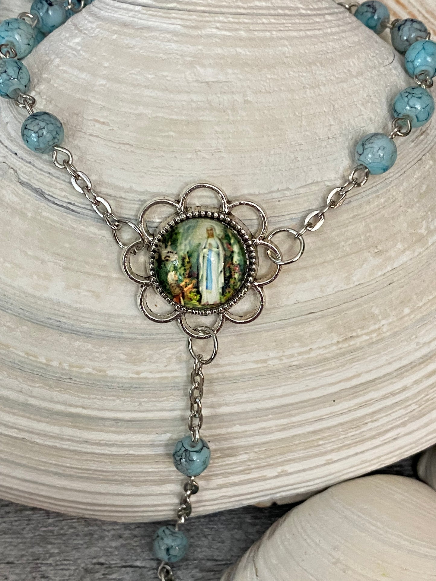Our Lady of Lourdes Handmade Rosary