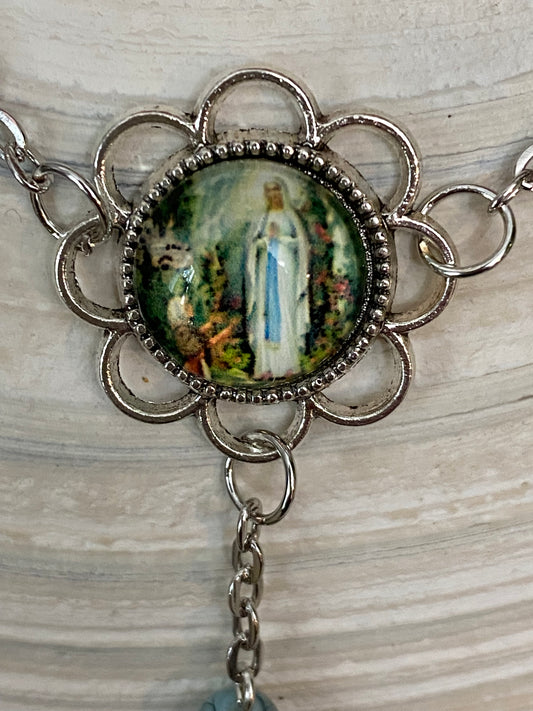 Our Lady of Lourdes Handmade Rosary