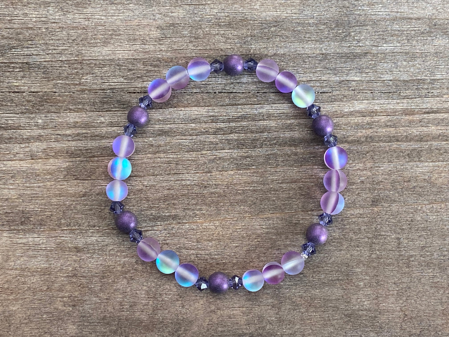Purple Suede Bracelet