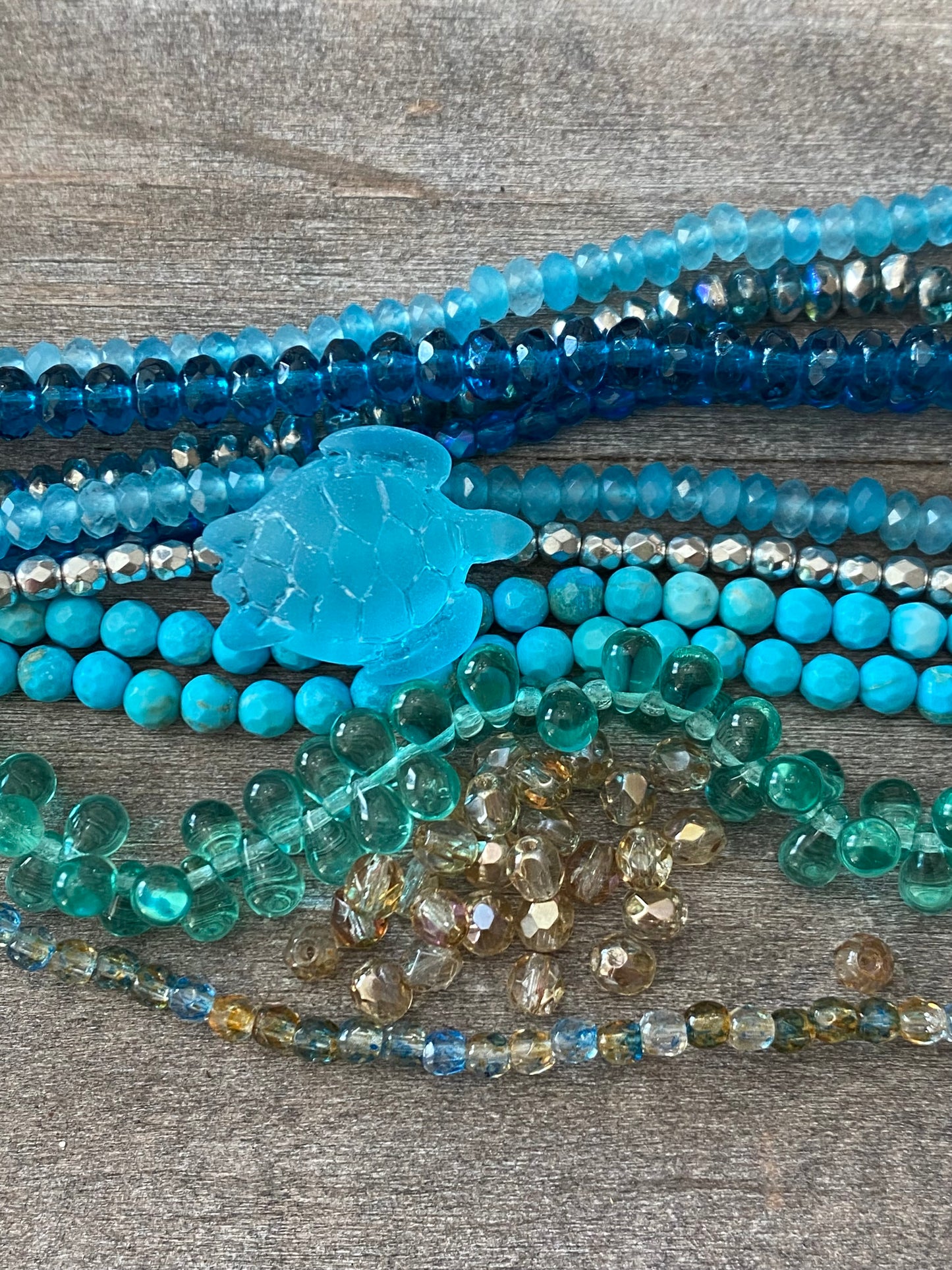 Bracelet bleu Pacifique Tiny Oceans