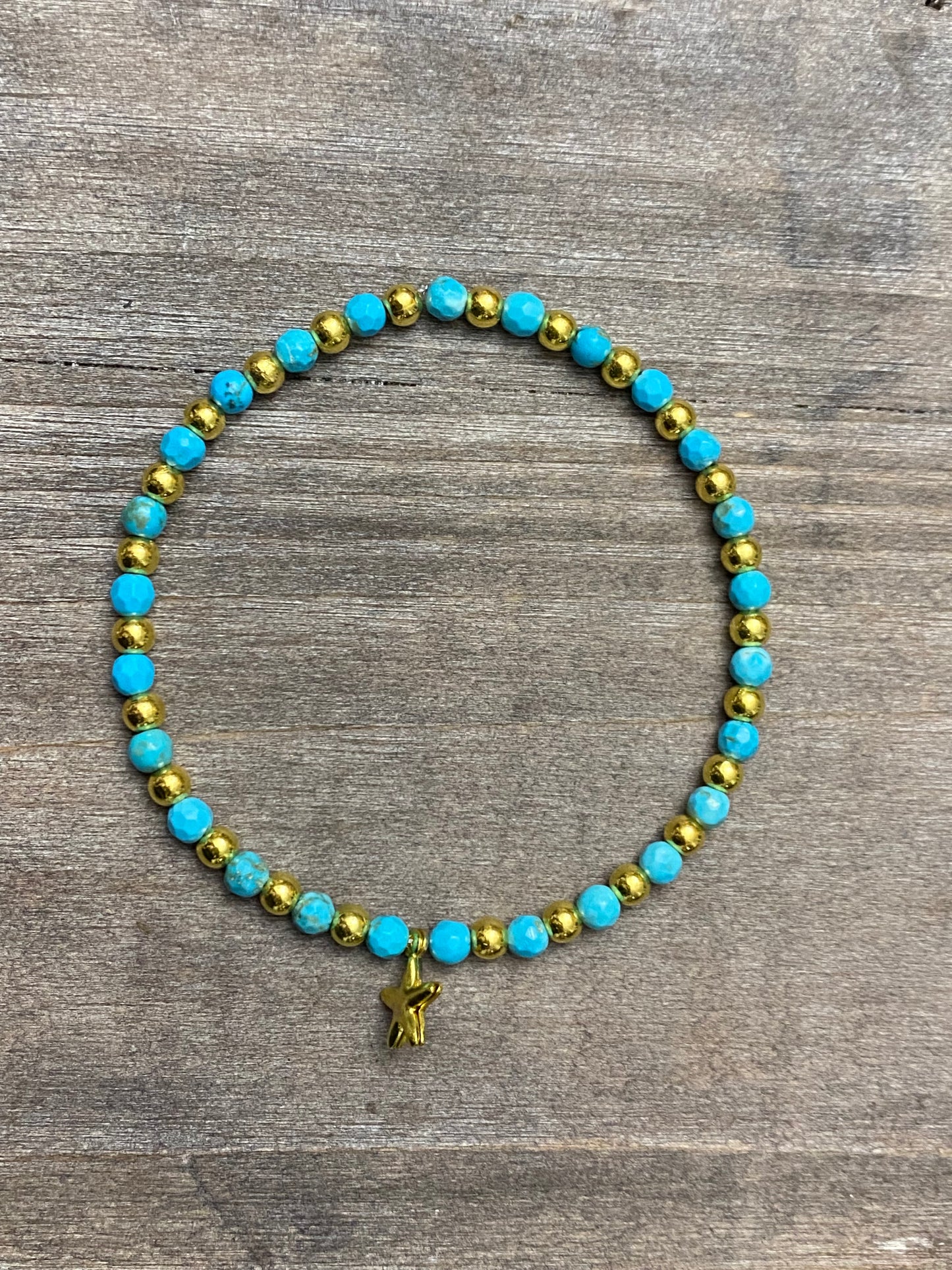 Bracelet étoile de mer en magnésite Tiny Oceans