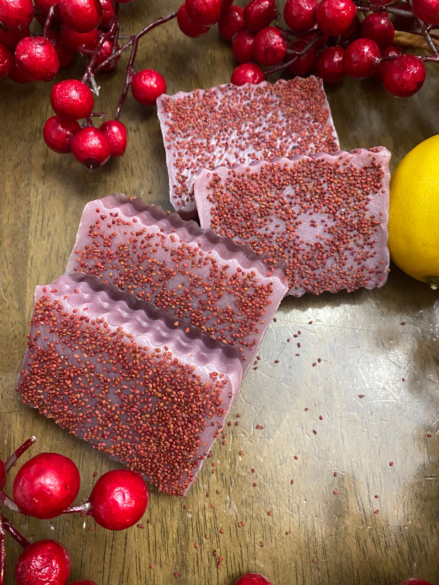 Rosehip and Cranberry Seed Hand Soap