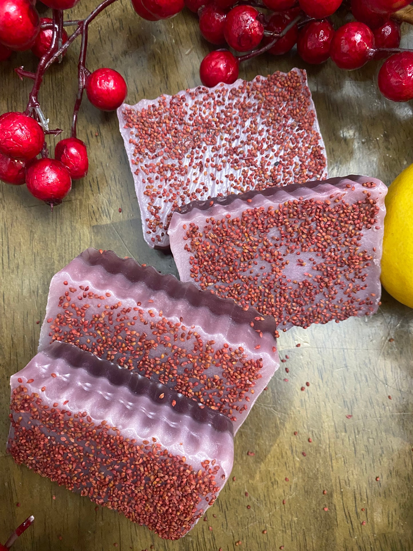 Rosehip and Cranberry Seed Hand Soap