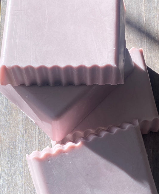 Pink Pearl Cranberry Fig Goat Milk Soap Bar