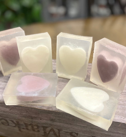 Heart Embed Soap