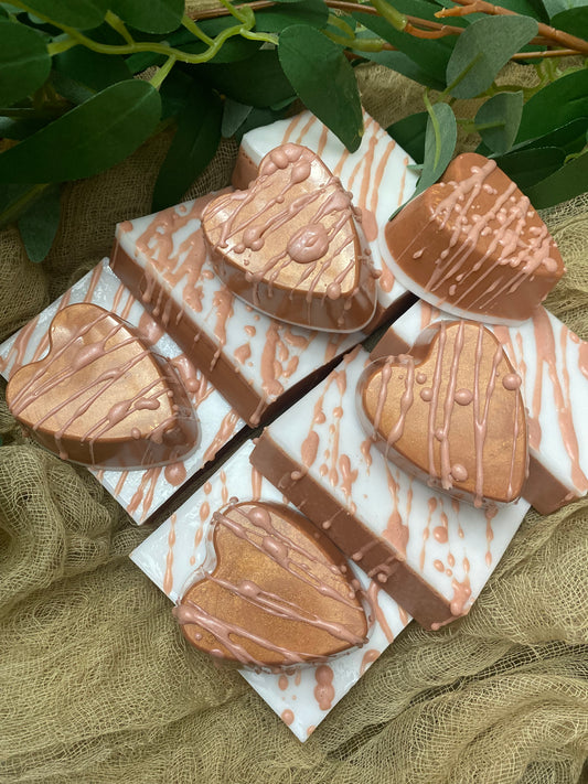 Candy Heart and Bar Soap Set