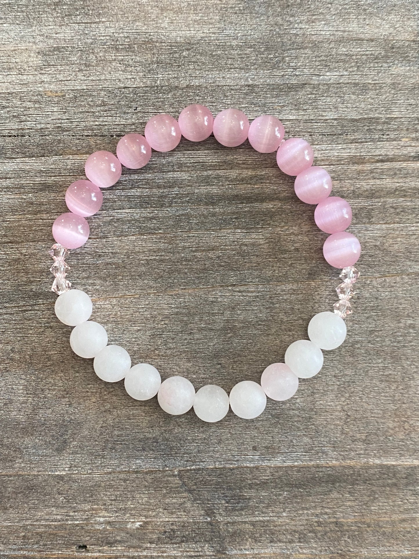 Pile de bracelets Blush