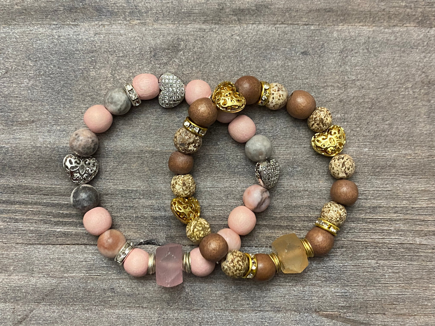 Bracelet Bonbons Mandarine Rock