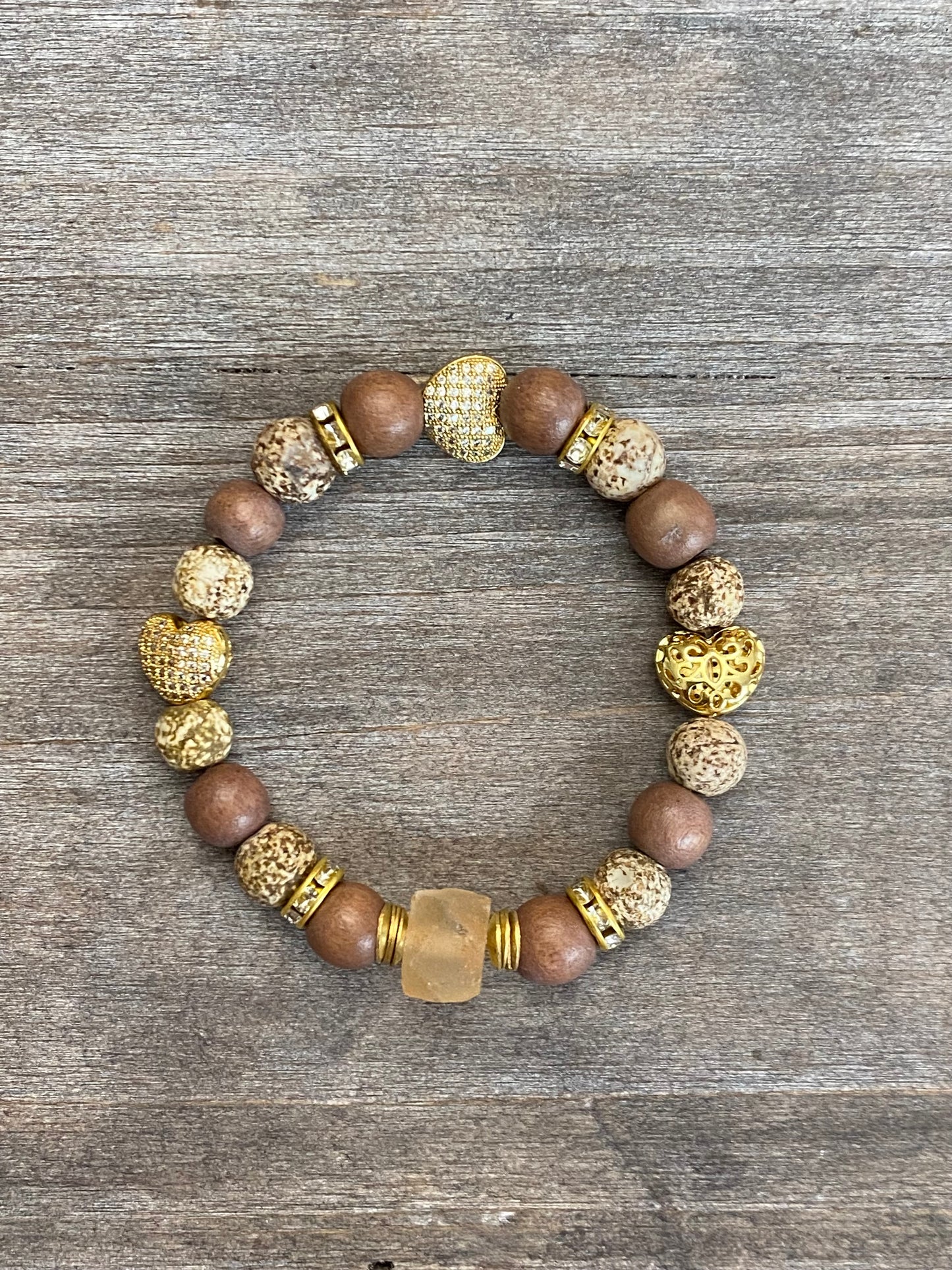 Bracelet Bonbons Mandarine Rock
