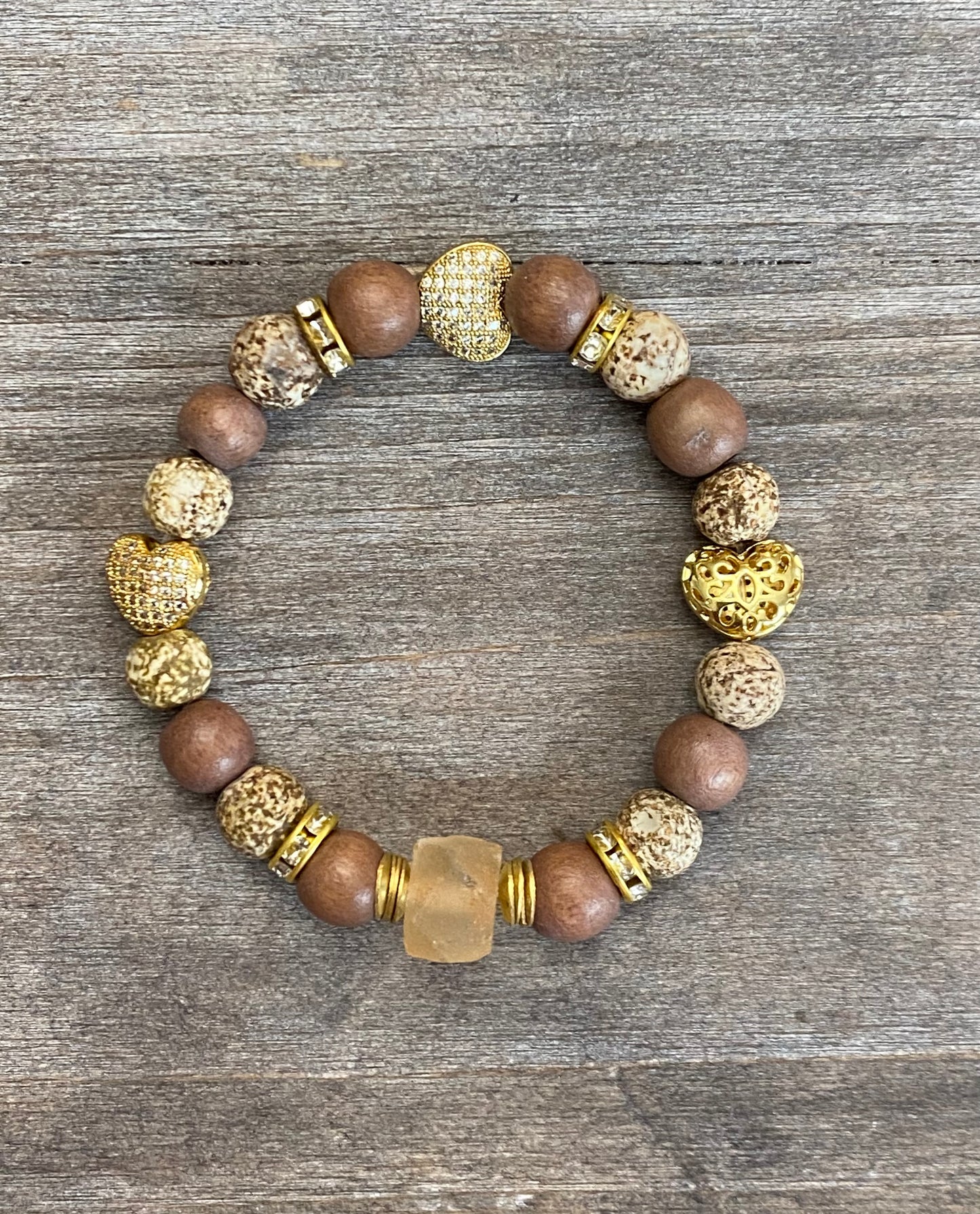 Bracelet Bonbons Mandarine Rock