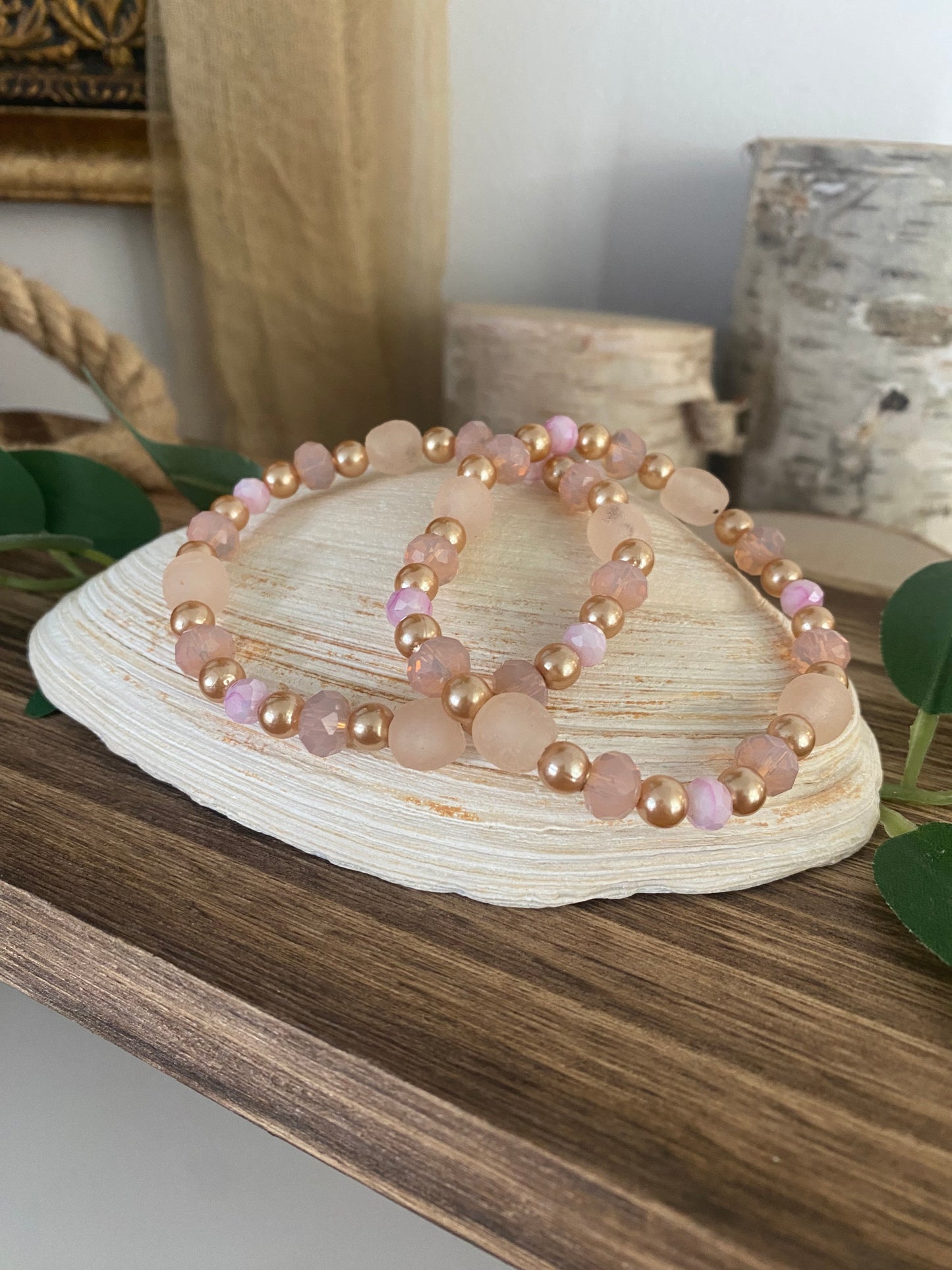 Ocean Peach Bracelet