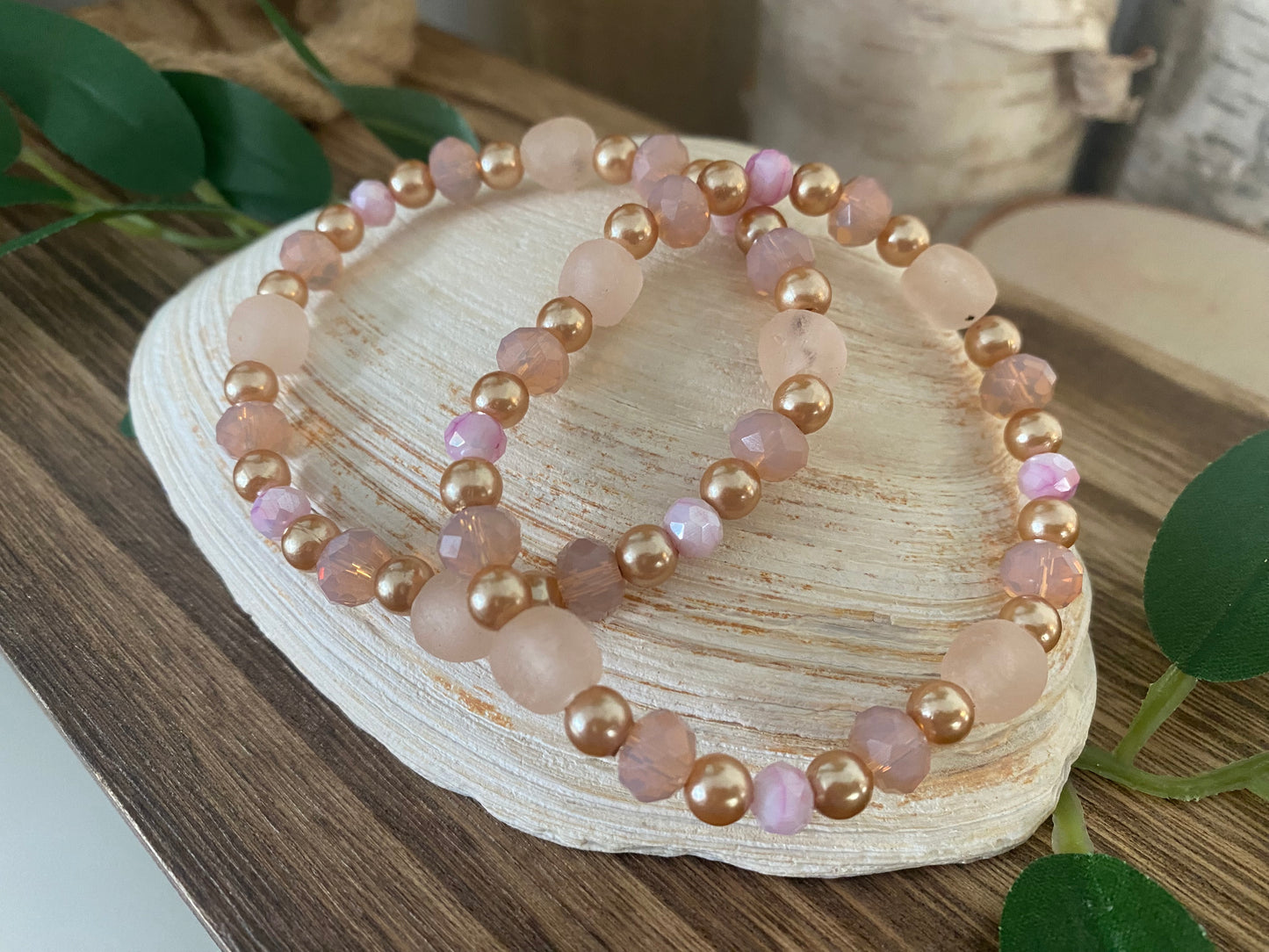 Ocean Peach Bracelet