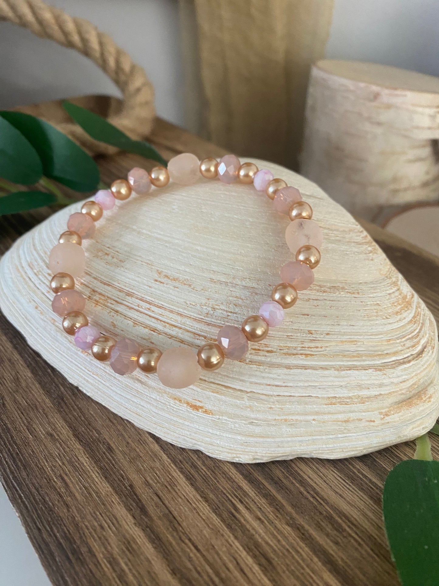 Ocean Peach Bracelet