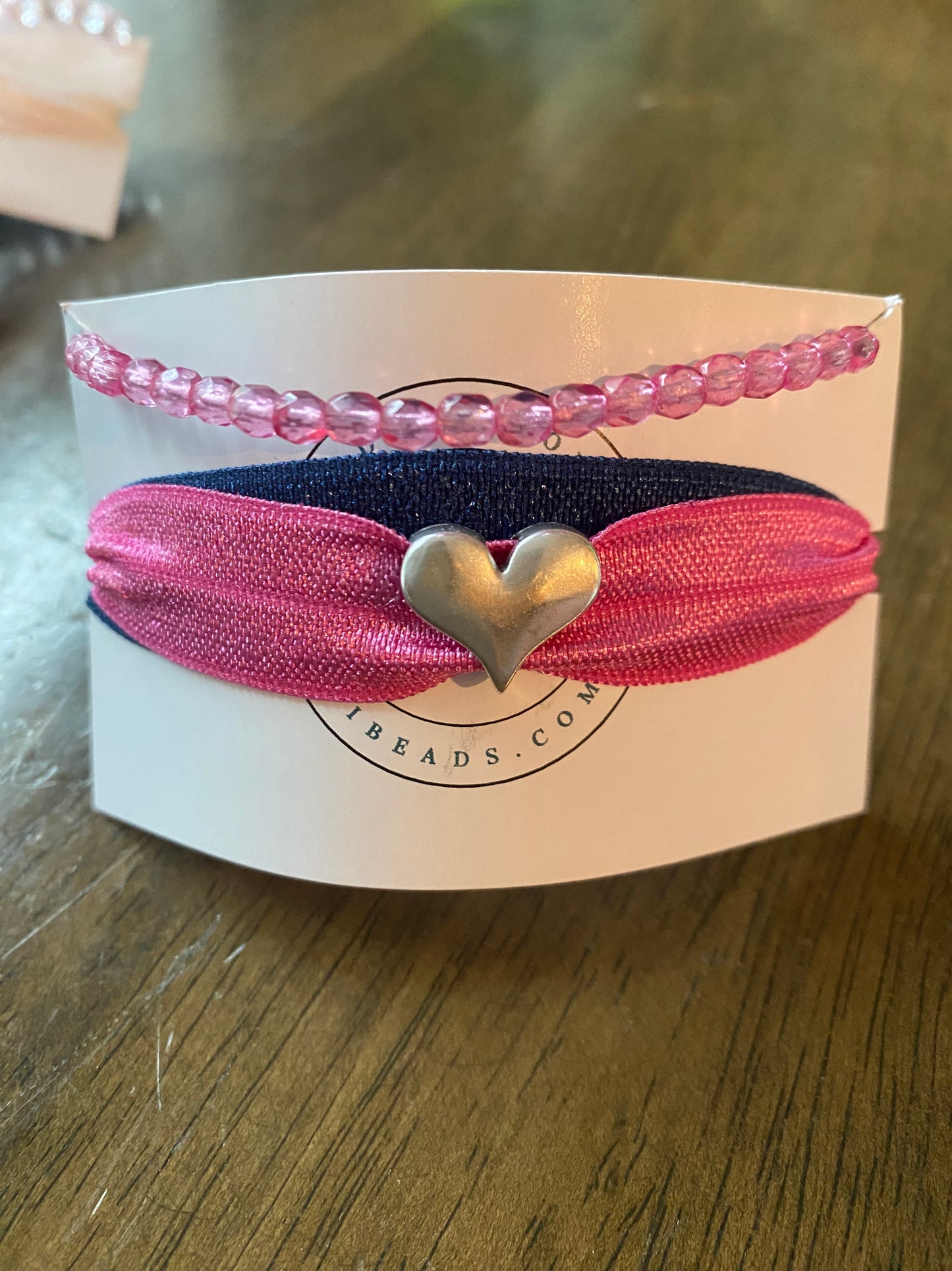 Conjunto de cinta para el pelo y pulsera