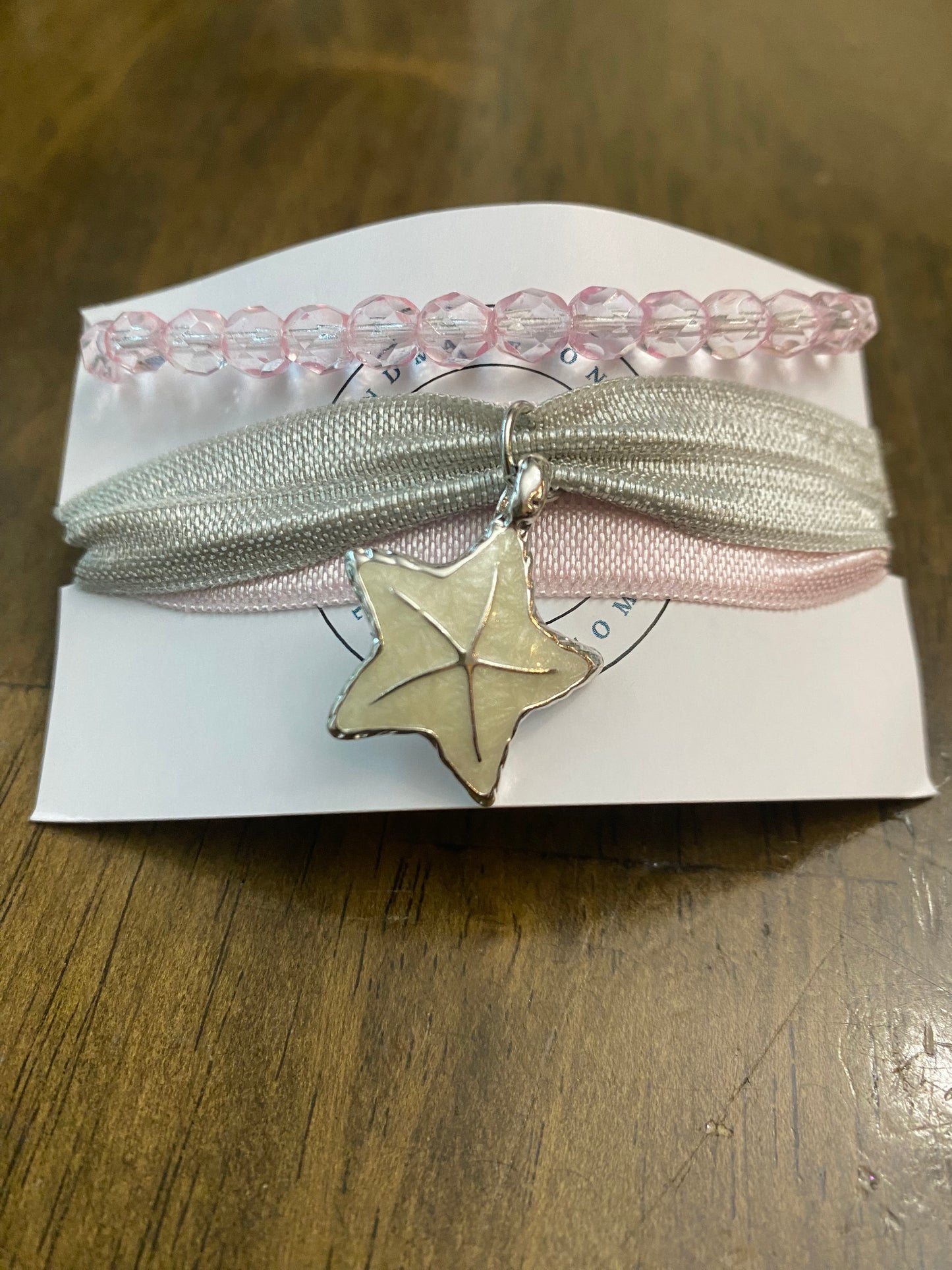 Conjunto de cinta para el pelo y pulsera