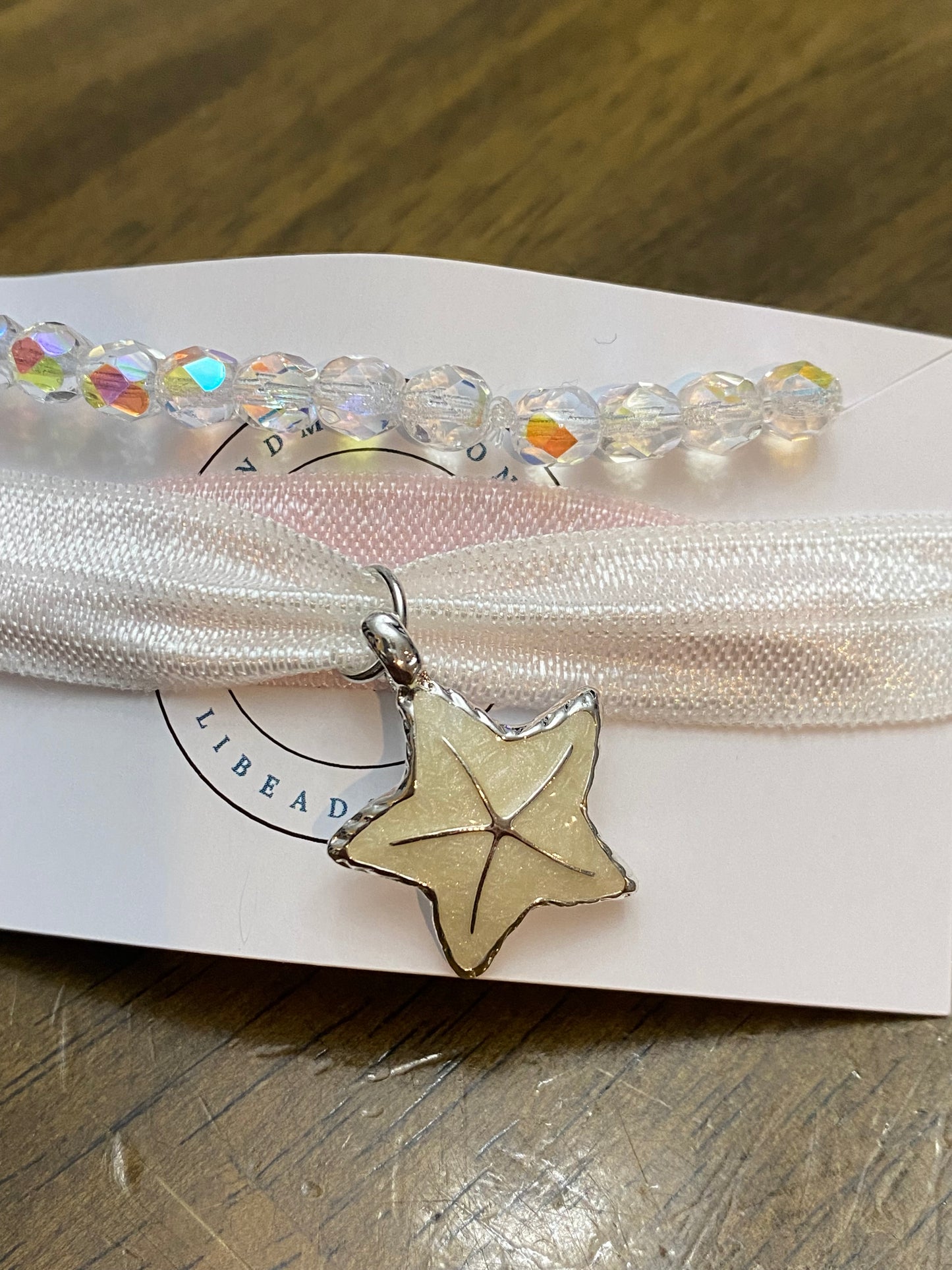 Conjunto de cinta para el pelo y pulsera