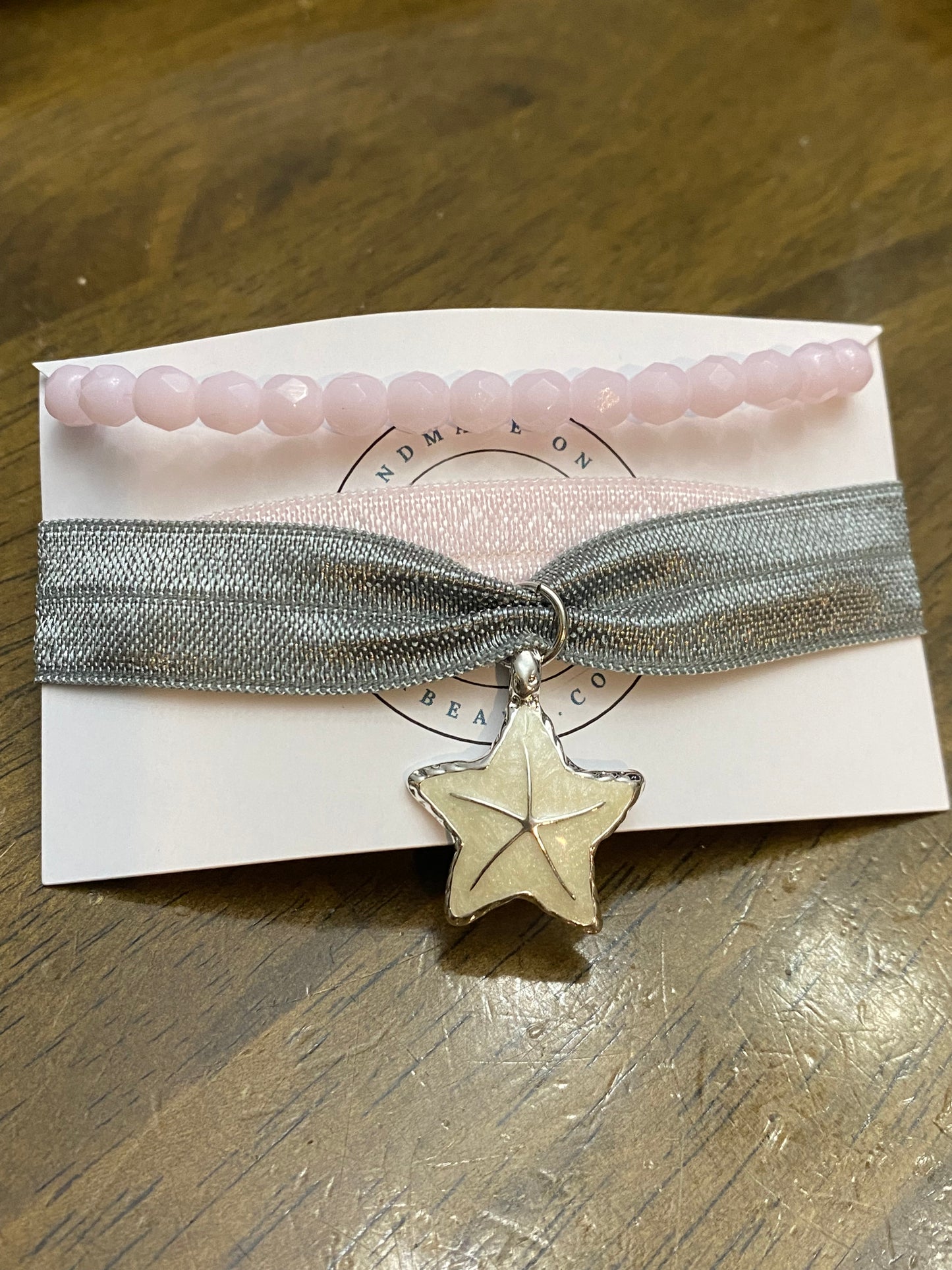 Conjunto de cinta para el pelo y pulsera