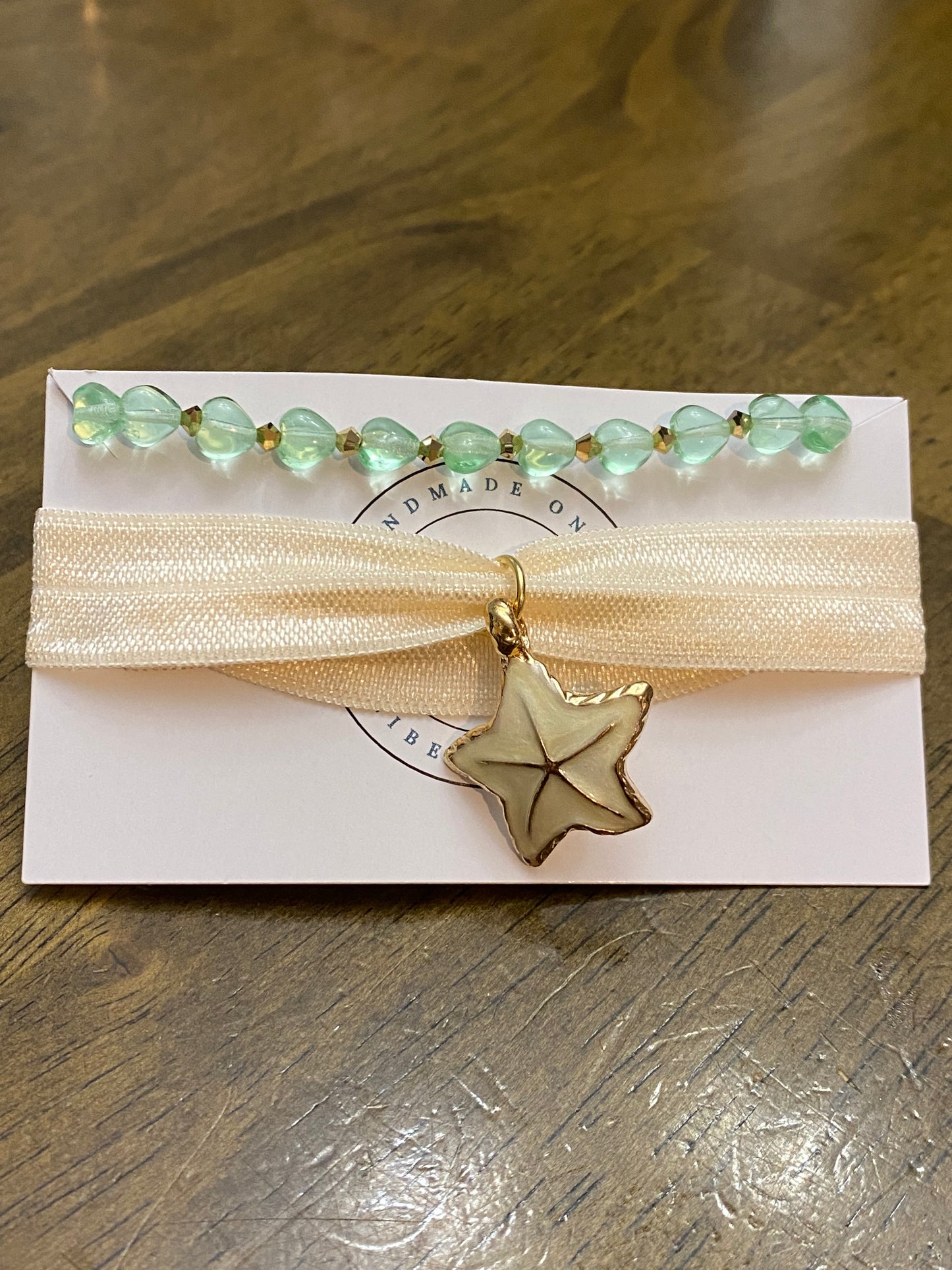 Conjunto de cinta para el pelo y pulsera