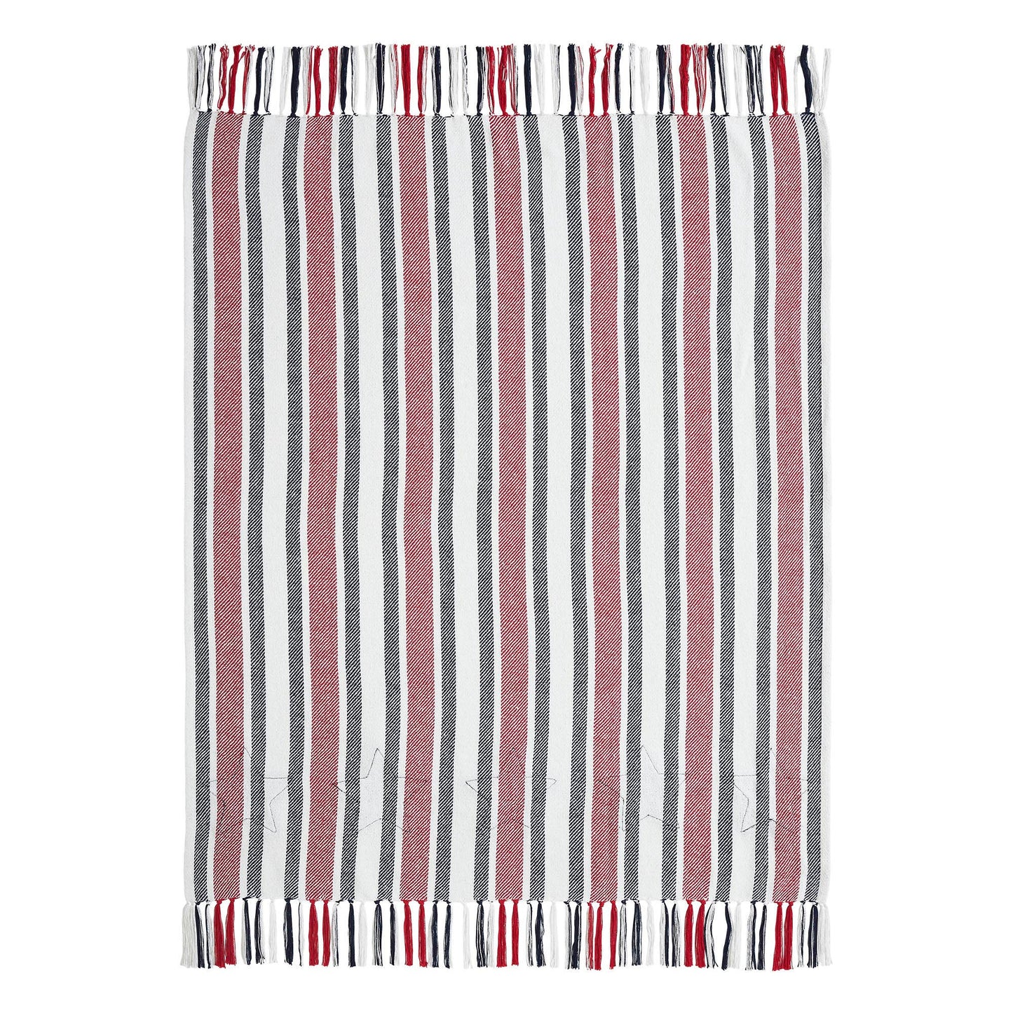 The Americana Collection Hatteras Stars Woven Throw