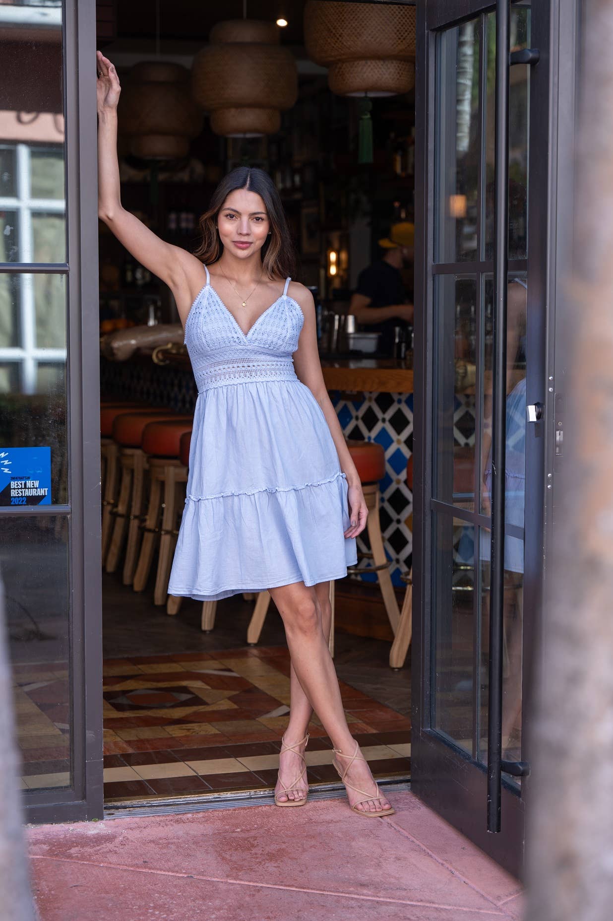 Tobago Dress White