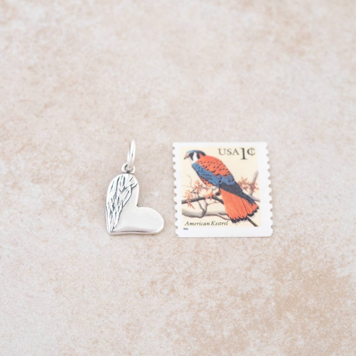 Holly Lane Under His Wings Sterling Silver Charm