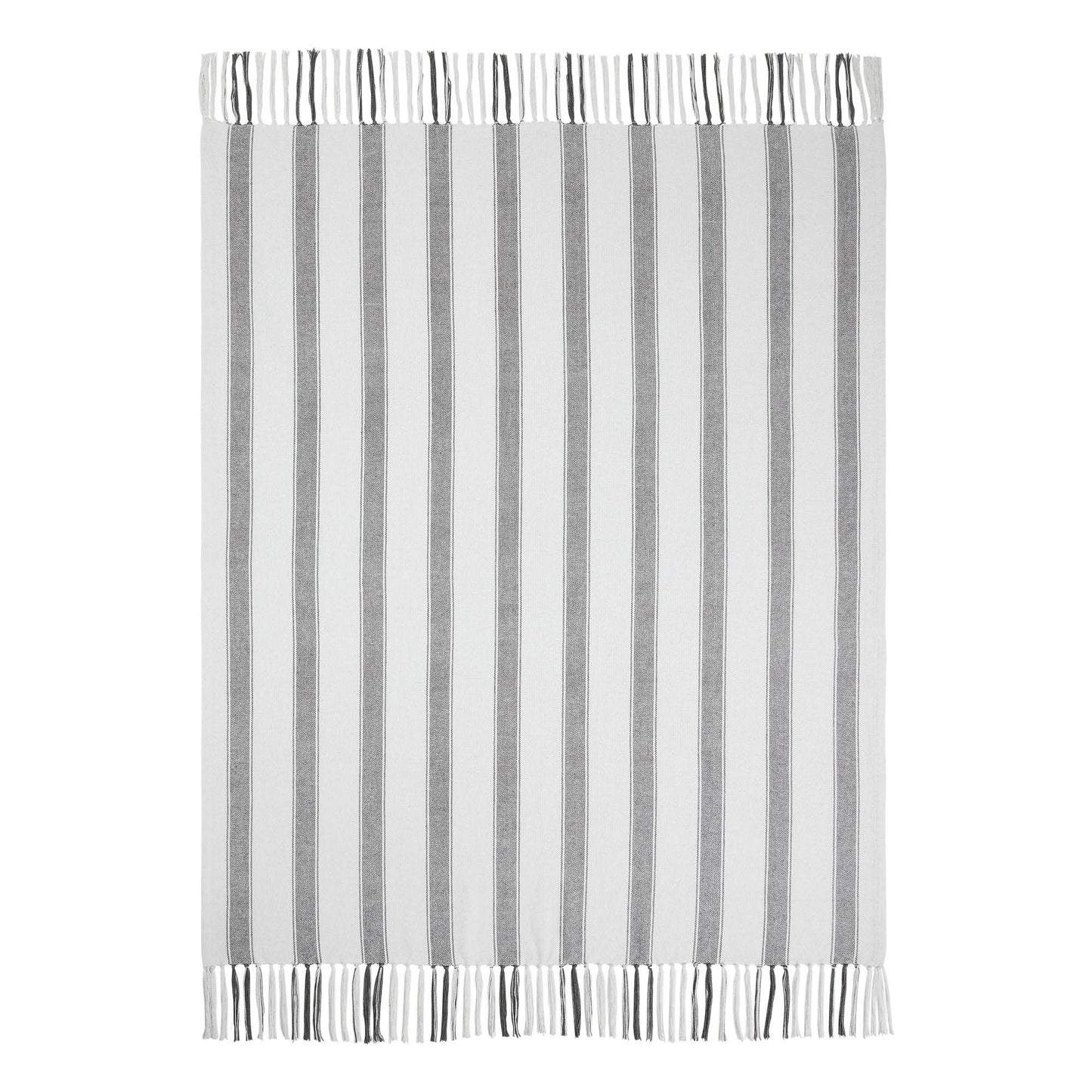 Grace Grain Sack Stripe Woven Throw