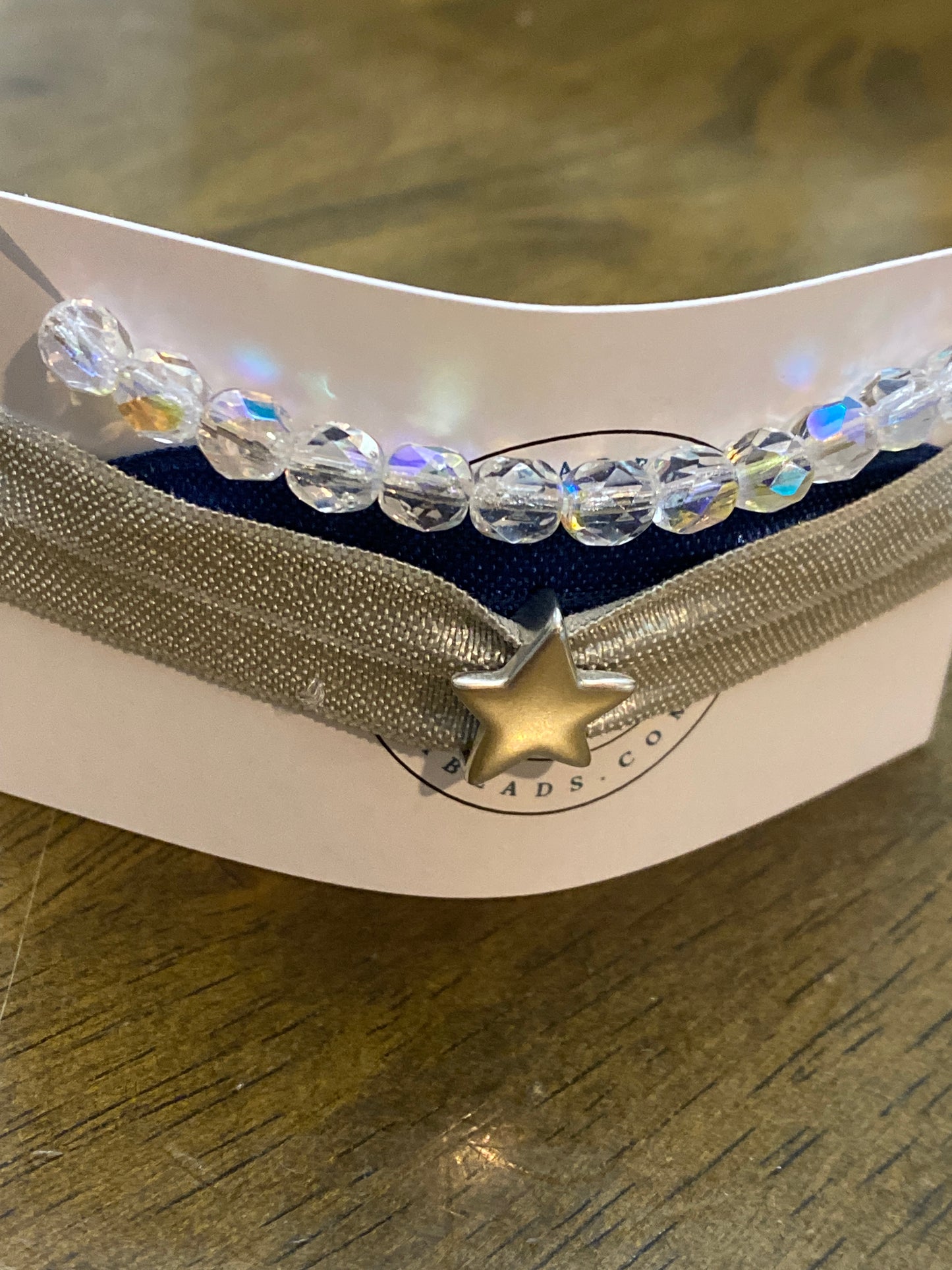 Conjunto de cinta para el pelo y pulsera