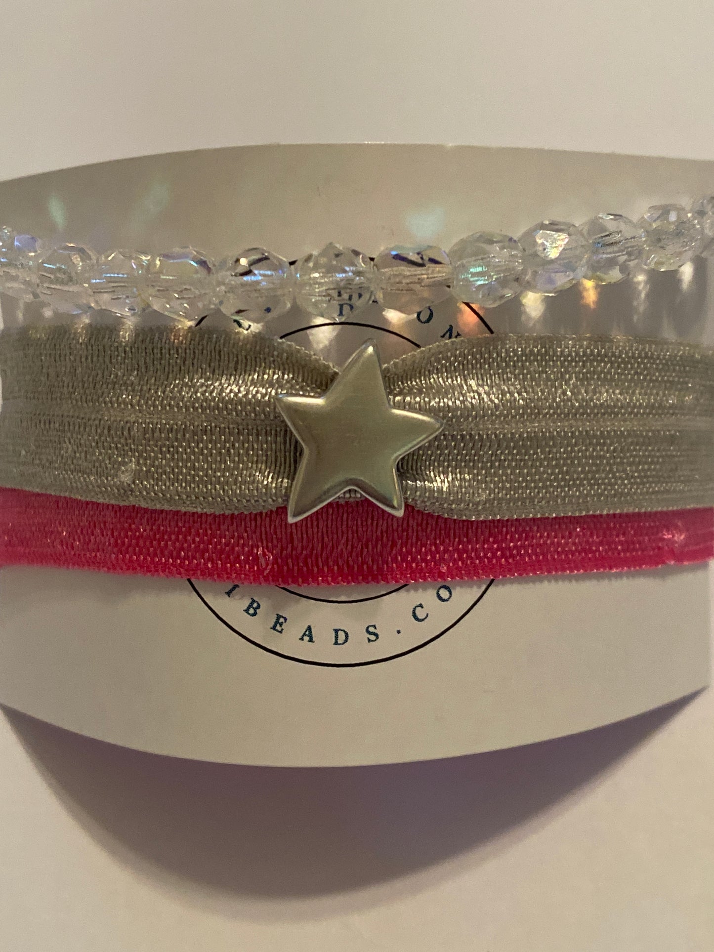 Conjunto de cinta para el pelo y pulsera