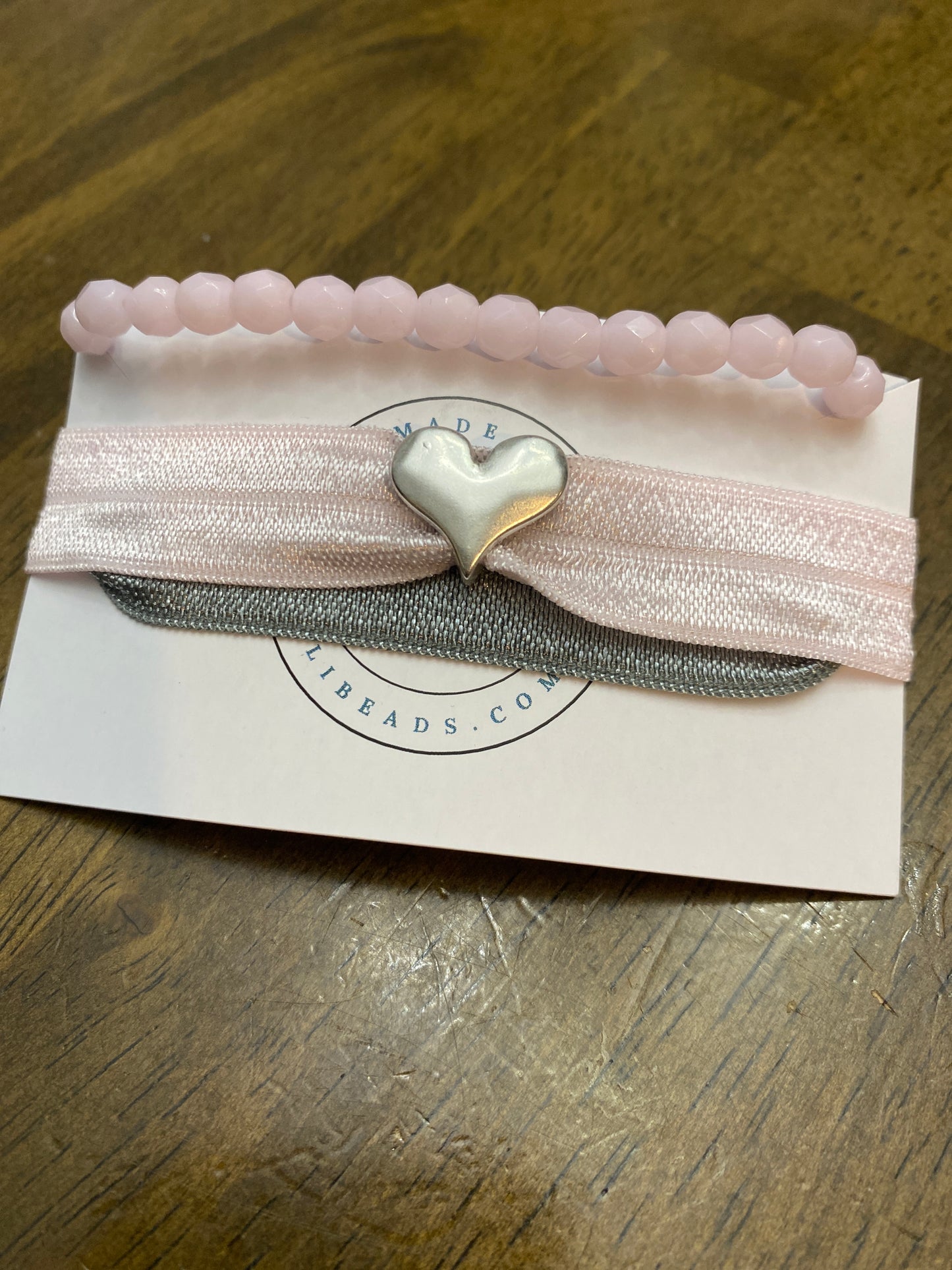 Conjunto de cinta para el pelo y pulsera