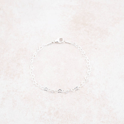 Holly Lane Sterling Silver Loved Bracelet
