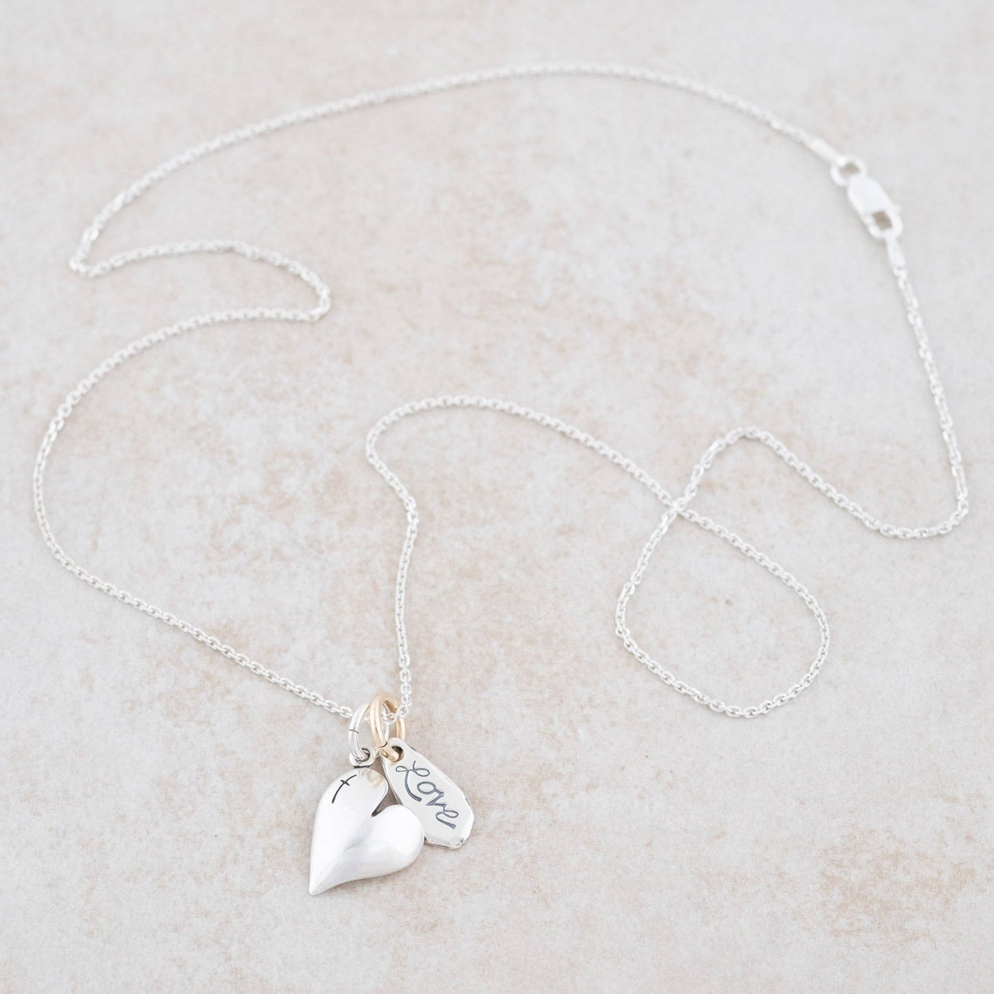 Holly Lane Sterling Silver Love Charm
