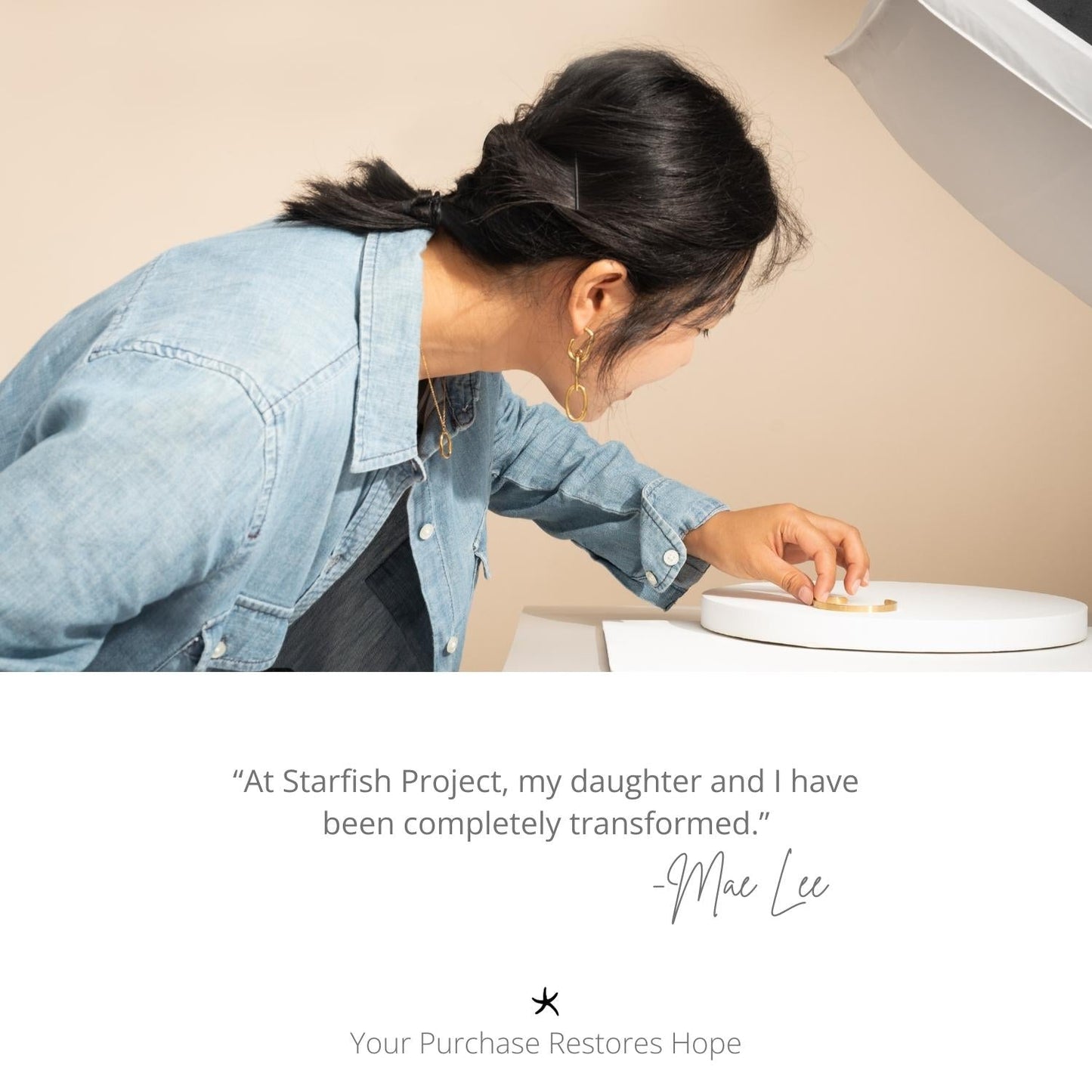 Starfish Project- Hope in Bloom Flower Earrings