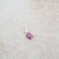 Holly Lane Pink Tourmaline and Sterling Silver Charm
