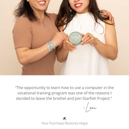 Starfish Project- Walk Humbly Bar Necklace