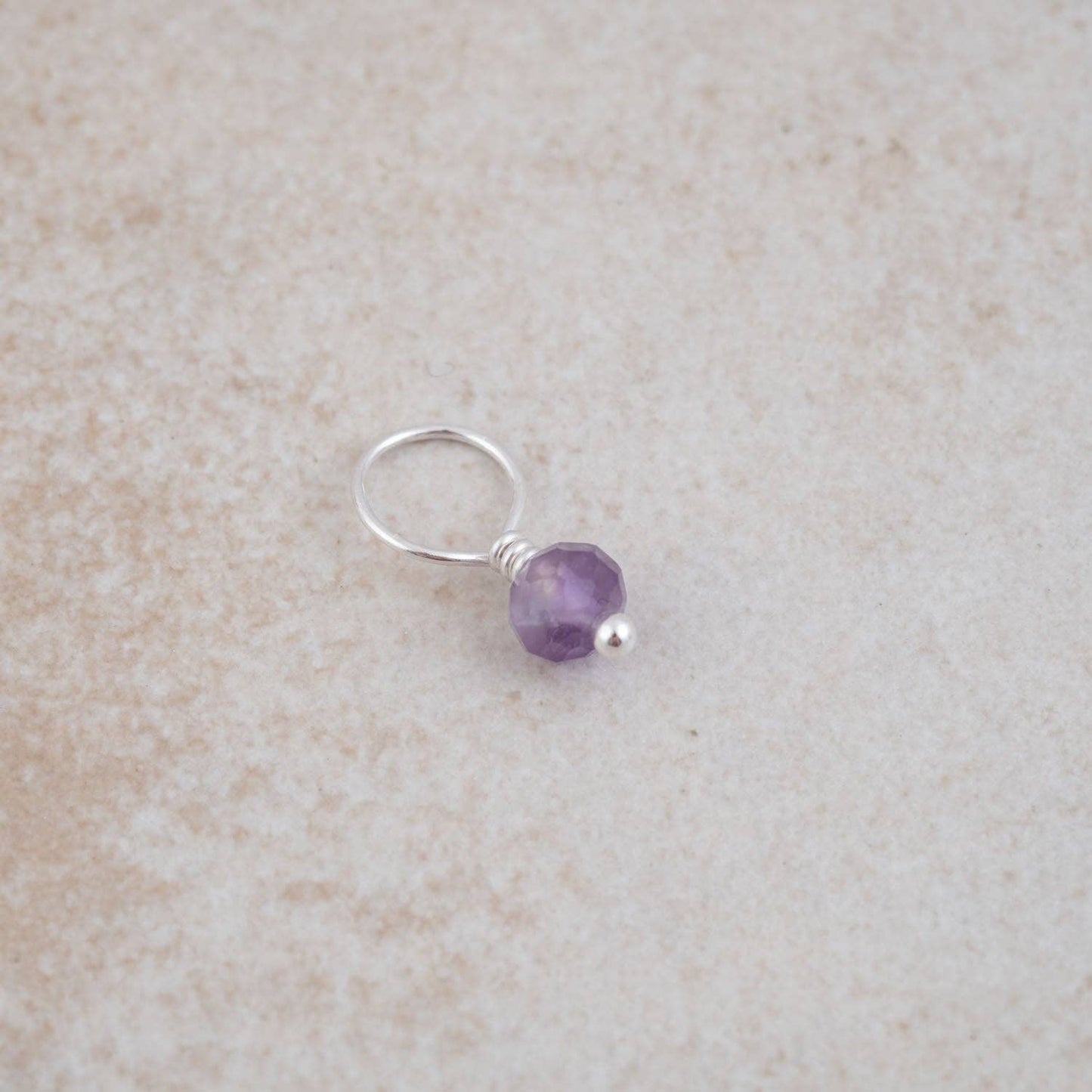 Holly Lane Amethyst charm