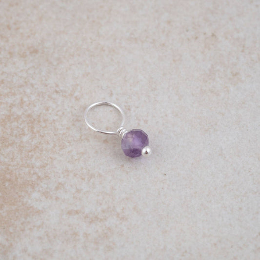 Holly Lane Amethyst charm