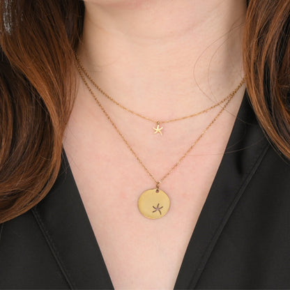 Starfish Project- Community Gold Starfish Necklace Set